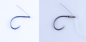 LSLPUOHA Fishing Hooks,Offset Circle Hooks Wide Gap Ghana